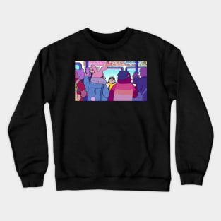 Subway Time Crewneck Sweatshirt